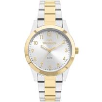 Relógio Technos Feminino Prata Dourado Boutique 2035MKK/5K