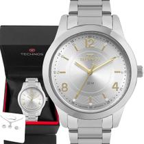 Relógio Technos Feminino Prata Original Prova Dágua Garantia Relógio Technos Feminino Prata Original Prova Dágua Garantia