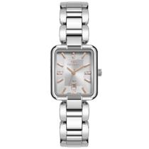 Relógio Technos Feminino Ref: 2015ces/1k Bracelete Retangular Prateado Relógio Technos Feminino Ref: 2015ces/1k Bracelete Retangular Prateado