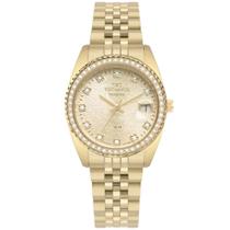 Relógio Technos Feminino Ref: 2117lfk/1d Clássico Riviera Dourado