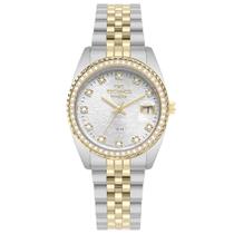 Relógio Technos Feminino Riviera Bicolor 2117LFS/1K Relógio Technos Feminino Riviera Bicolor 2117LFS/1K