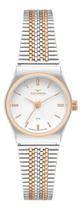 Relógio Technos Feminino Style Bicolor Rose Mini 2035ndi/1k Prateado Ouro Rose Rosa