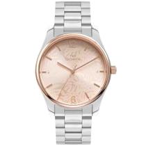 Relógio technos feminino trend prata - 2035mvu/1j