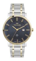 Relógio Technos GM10YX/1A Slim Safira Aço Fino Prata Azul Gm Relógio Technos GM10YX/1A Slim Safira Aço Fino Prata Azul Gm