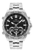 Relógio Technos Grande Prata Ts Digiana Cronometro Calendário Timer Digital BJK629AB/1P