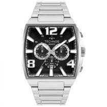 Relógio TECHNOS Legacy masculino prata preto JS25BAW/1K