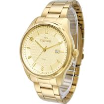 Relógio Technos Linha Classic Steel Original De Pulso Masculino Lançamento Esportivo A Prova Dágua em 5ATM