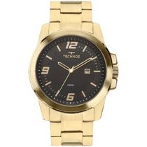 Relógio Technos Masculino 2115MNZS/4P Aço Dourado