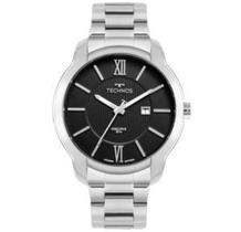 Relógio technos masculino 2115mwz1p classic executive aço