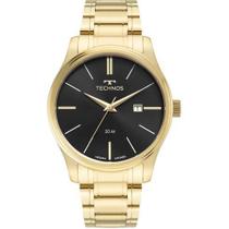 Relógio Technos Masculino 2115MZR/1P Aço Dourado