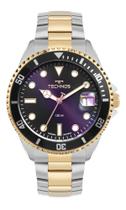 Relógio Technos Masculino Acqua Prova d'água Mergulho Dourado Miyota 2415DX/1P