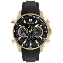 Relógio TECHNOS masculino anadigi dourado BJ3530AD/2P
