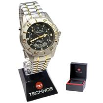 Relógio Technos Masculino Anadigi Skydiver Professional WT2050AG/1P