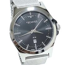 Relógio Technos Masculino Analógico Classic Steel 2115LALS/0P Relógio Technos Masculino Analógico Classic Steel 2115LALS/0P