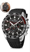 Relógio Technos Masculino Analógico Cronógrafo Quartz Calendário Prova Dágua 100m Original Relógio Technos Masculino Analógico Cronógrafo Quartz Calendário Prova Dágua 100m Original