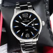 Relógio Technos Masculino Analógico de Aço Prata Garantia de um ano 2115GU/1A