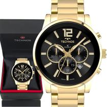 Relógio Technos Masculino Analógico Dourado Original Luxo Relógio Technos Masculino Analógico Dourado Original Luxo