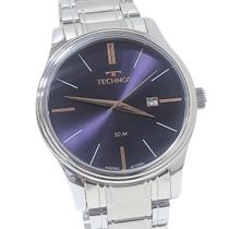 Relógio Technos Masculino Analógico Prateado Classic 2115MPM/1K Relógio Technos Masculino Analógico Prateado Classic 2115MPM/1K