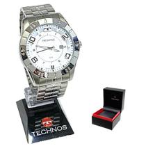 Relógio Technos Masculino Analógico Racer Prateado 2115MXL/1K