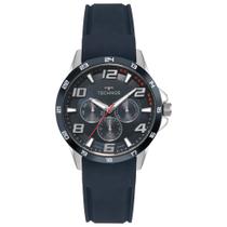 Relógio Technos Masculino Analógico Racer Premium Aço Bicolor Pulseira Silicone 6P29AMP/2A