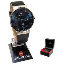 Relógio Technos Masculino Analógico Slim Prateado GM15AR/0A