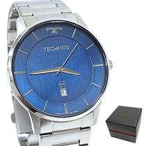 Relógio Technos Masculino Analógico Slim Safira GM10YQ/1A