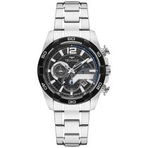 Relógio Technos Masculino Analógico TS Carbon Aço Prata Fundo Preto JS25BDI/1P Relógio Technos Masculino Analógico TS Carbon Aço Prata Fundo Preto JS25BDI/1P