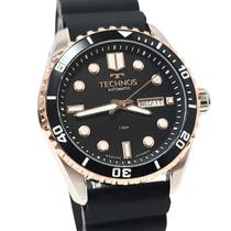 Relógio Technos Masculino Automático Bicolor Silicone 8205PB 2P