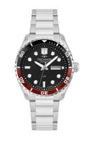 Relógio technos masculino automático diver prata