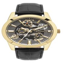 Relógio Technos Masculino Automatico Dourado - 8205Ok/0H