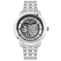 Relógio TECHNOS masculino automático prata G3265AG/1K