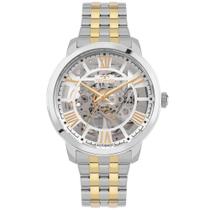 Relógio Technos Masculino Automático Skeleton Bicolor - G3265BE/1K Relógio Technos Masculino Automático Skeleton Bicolor - G3265BE/1K