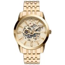 Relógio Technos Masculino Automático Skeleton Dourado - 8205NQ/4X
