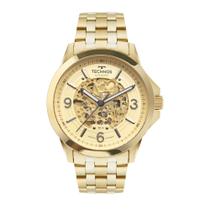 Relógio Technos Masculino Automático Skeleton Dourado - 8N24AK/1D Relógio Technos Masculino Automático Skeleton Dourado - 8N24AK/1D