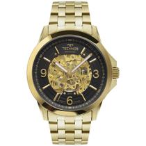 Relógio Technos Masculino Automático Skeleton Dourado - 8N24AK/4P Relógio Technos Masculino Automático Skeleton Dourado - 8N24AK/4P