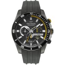 Relógio TECHNOS masculino cinza silicone JS25CN/2P