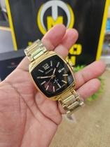 Relógio TECHNOS Masculino Classic Golf Barril 2115KOI/4P Relógio TECHNOS Masculino Classic Golf Barril 2115KOI/4P