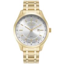 Relógio Technos Masculino Classic Steel Dourado 2115Nav/1D