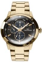 Relógio Technos Masculino Clássico Grandtech Dourado 6P57AA/4P