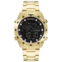 Relógio technos masculino digital bj3589ab/1d dourado