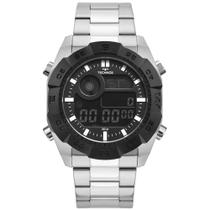 Relógio Technos Masculino Digital BJK001AA/1P Pulseira de Aço Prata