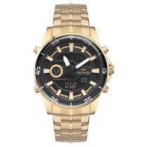 Relógio Technos Masculino Digitech Dourado - AD1388BAA/1P Relógio Technos Masculino Digitech Dourado - AD1388BAA/1P