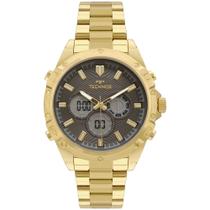 Relógio Technos Masculino Digitech Dourado - BJ3814AB/1P