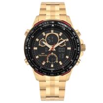 Relógio Technos Masculino Digitech Dourado - BJ4130AA/1P Relógio Technos Masculino Digitech Dourado - BJ4130AA/1P
