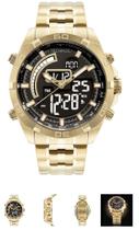 Relógio Technos Masculino Digitech Dourado