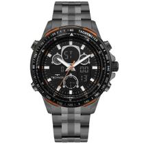 Relógio Technos Masculino Digitech Grafite - BJ4130AC/1P Relógio Technos Masculino Digitech Grafite - BJ4130AC/1P