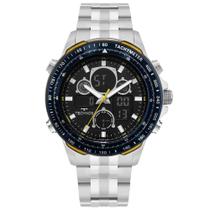 Relógio Technos Masculino Digitech Prata BJ4130AB/1P