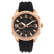 Relógio Technos Masculino Digitech Rosé Anadigi Rosê YXD0645AAC/2P