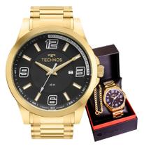 Relógio Technos Masculino Dourado Performance Racer 2115NBA/1D Prova DAgua