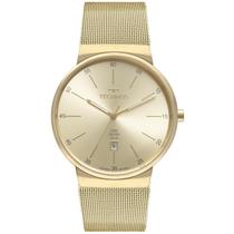 Relógio Technos Masculino Gm12Af/1D Slim Mesh Dourado